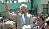 Jat stir: Haryana CM heckled, shown black flags during Rohtak visit