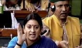 Irani takes on opposition, says she is being targetted