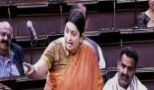 Smriti faces-off against Mayawati in Rajya Sabha again