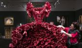 PHOTOS: Guess what this dress is made of!