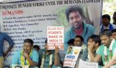 Dalit student's suicide: Fasting students taken to hospital