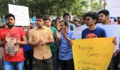 Stir intensifies with 'Chalo HCU' over Dalit scholar's suicide