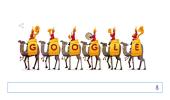 BSF camel contingent marches on Google doodle on R-Day