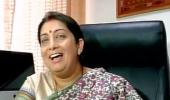 Irani takes charge of Textiles; says new role shows PM's faith