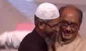 Digvijaya Singh under fire for sharing stage with Zakir Naik