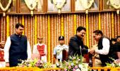 Fadnavis expands ministry, 11 sworn in, Uddhav skips ceremony