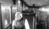 Modi relives Mahatma's 1893 train journey