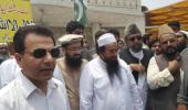 Hafiz Saeed leads march for Kashmir 'freedom'