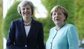 Brexit fallout looms over historic Theresa May-Angela Merkel meeting