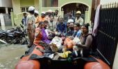 In drenched Bengaluru, boats are out on the streets