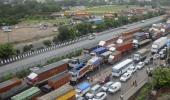 Rains, traffic snarls bring Gurugram to a grinding halt