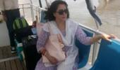 Hema posts movie shoot pics while Mathura burns; BJP defends her