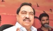 Maha minister Khadse quits; retired judge to probe charges