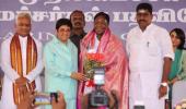 V Narayanasamy sworn in as Puducherry Chief Minister