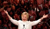 Clinton creates history, becomes first woman US prez nominee