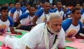 PHOTOS: Welcome to PM Modi's yoga class