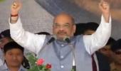 Shah sounds poll bugle in U'khand, slams Rawat, Cong