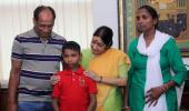 Indian boy abducted 6 years ago reunites with family