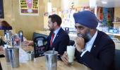 Now, a chicken burger named after Canada's Sikh defence minister