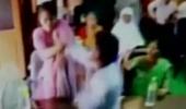 JDS leader slaps woman during party meet in Karnataka