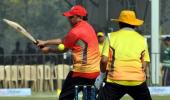 Akhilesh Yadav shows who the boss on cricket pitch is