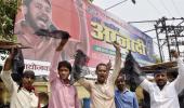 Kanhaiya's supporters thrash protester for waving black flag during his speech