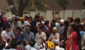 600 AAP workers detained during protest against Agusta scam