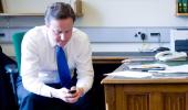 Swipe left: British PM David Cameron joins dating app Tinder