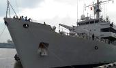 India rushes 3 naval ships with aid to cyclone-hit Sri Lanka