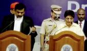 Kiran Bedi assumes charge as LG of Puducherry