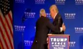 Trump rushed off stage after gun scare at campaign rally