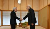 PM Modi meets Japanese Emperor Akihito