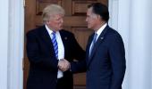 Arch-rivals Trump and Romney meet, discuss world affairs