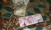 Rs 2000 notes recovered from terrorists in Kashmir