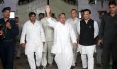 Mulayam says family united, refuses to answer 'controversial questions'