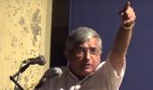 Sacked Goa RSS chief blames Gadkari for his ouster, says Parrikar cheated voters