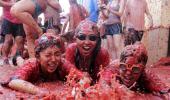 Food fight! World's biggest tomato festival is here...