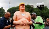 Naked Trump statue to be auctioned to fund immigrantion forum