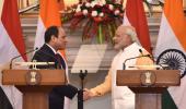 India, Egypt to step up defence ties, fight crime together