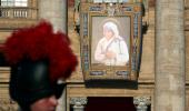 Pope proclaims Mother Teresa a saint in front of thousands in the Vatican