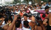 Siwan strongman Shahabuddin walks out of jail to a hero's welcome