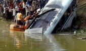 35 killed as bus falls into pond in Bihar's Madhubani