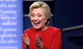 Hillary draws first blood in presidential debate