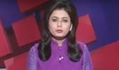 On live TV, anchor reads news of husband's death in accident