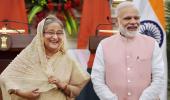 WATCH: Modi, Hasina asked to 'step down' and no one can stop laughing