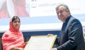 Malala named youngest UN Messenger of Peace