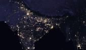 This is how India looks from space at night