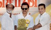 I hope Rajini's colour is not saffron: Haasan at Harvard University