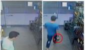 CCTV footage shows Chandigarh stalkers buying alcohol before chase