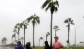 PHOTOS: Hurricane Harvey hits Texas, bringing high winds, storm surge